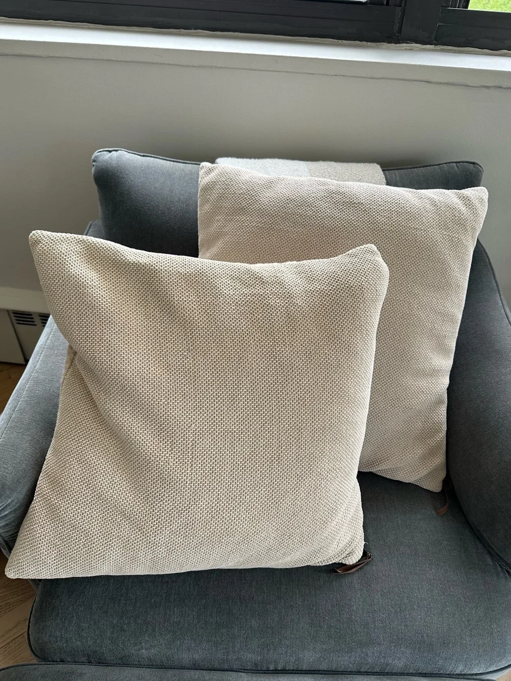 Pottery Barn | Sunwashed Chenille Pillow Cover